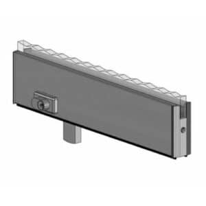 Elite Ezi Locking Bottom Door Rail (RL3-...)