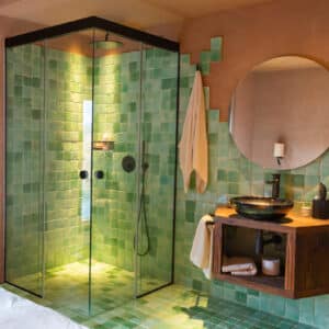 Saheco Vaho Angular 90° Sliding Shower Screen Hardware Kit (SV-X50 A90)