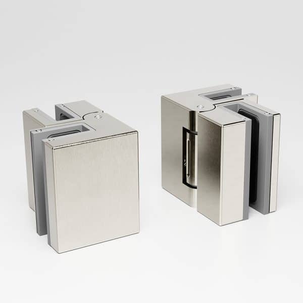 GFS Thiene Miny Lightweight 90° Glass to Glass Friction Fit Hinge