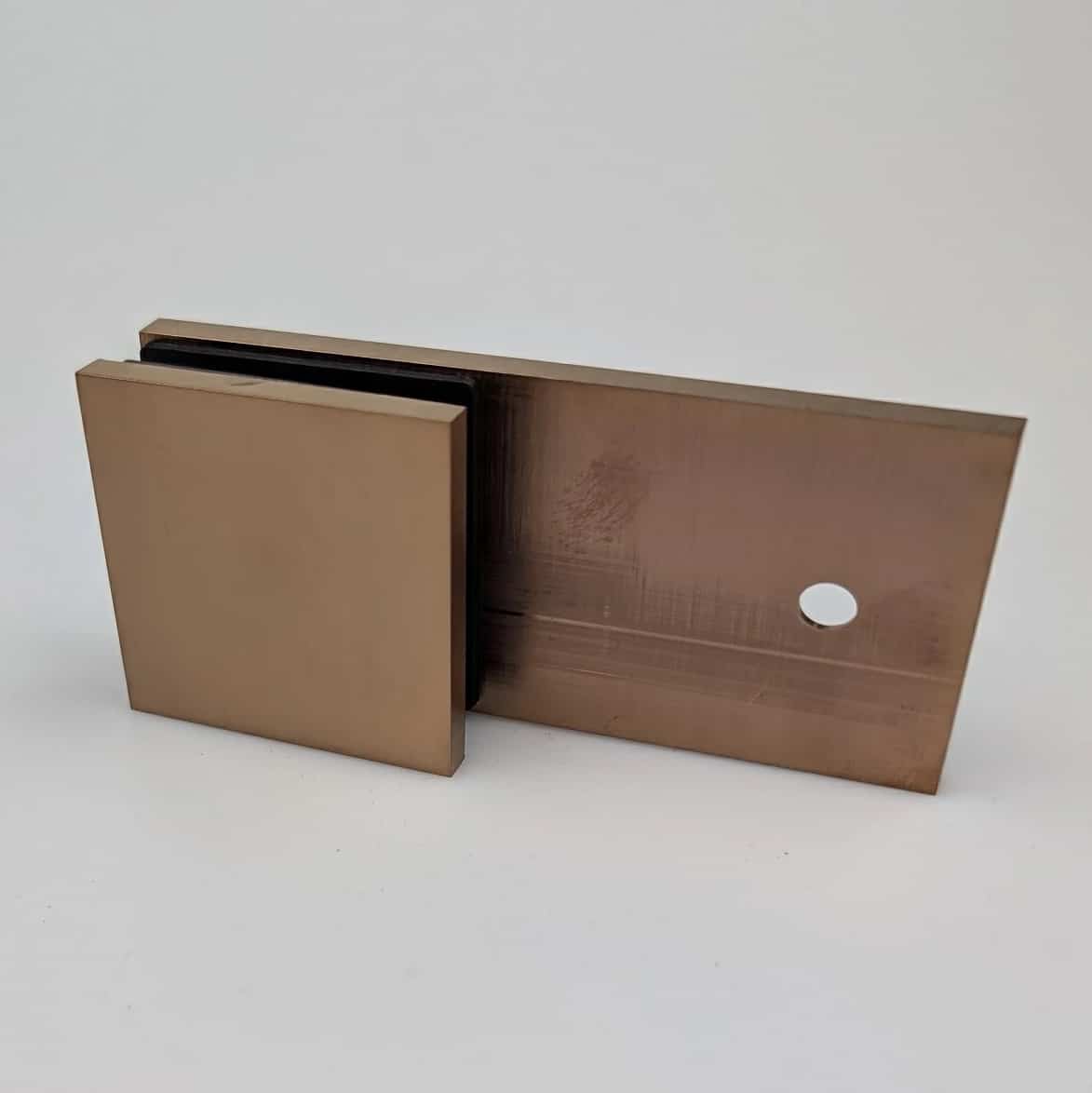 Elite 180° Square Glass to Wall Shower Bracket (SB180.SQ)