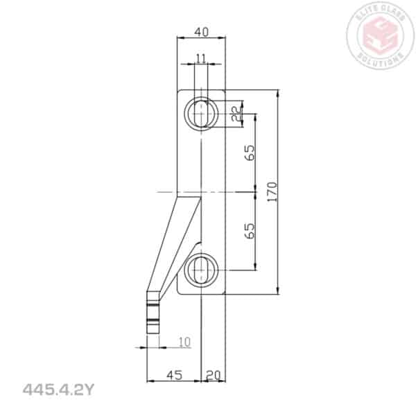 Elite 2-Way Heavy Duty Fin Fix Spider Fitting (445/4/2Y)