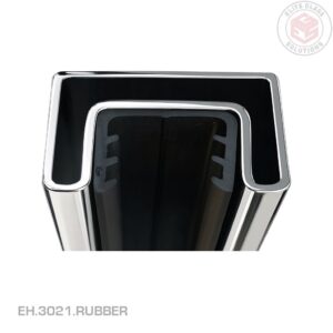 Glazing Rubber (EH.3021.RUBBER) for Elite Rectangular Super Heavyweight Toprail