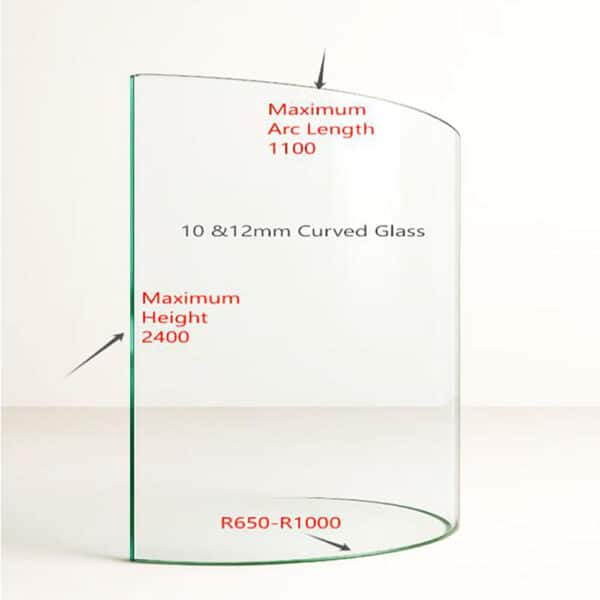 Cut to Size Curved Glass