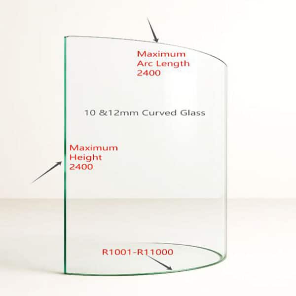Cut to Size Curved Glass