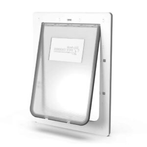 Large Framed Rectangle Aussie Dog Door for Glass (APD10L)