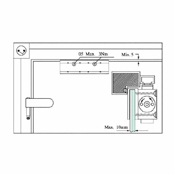GCC Friction Fixing Plate for ODC-730 (FP-02)
