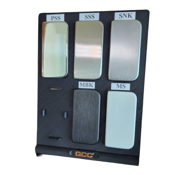 GCC Lever Hinge - Glass to Glass (LH-86-2/4)