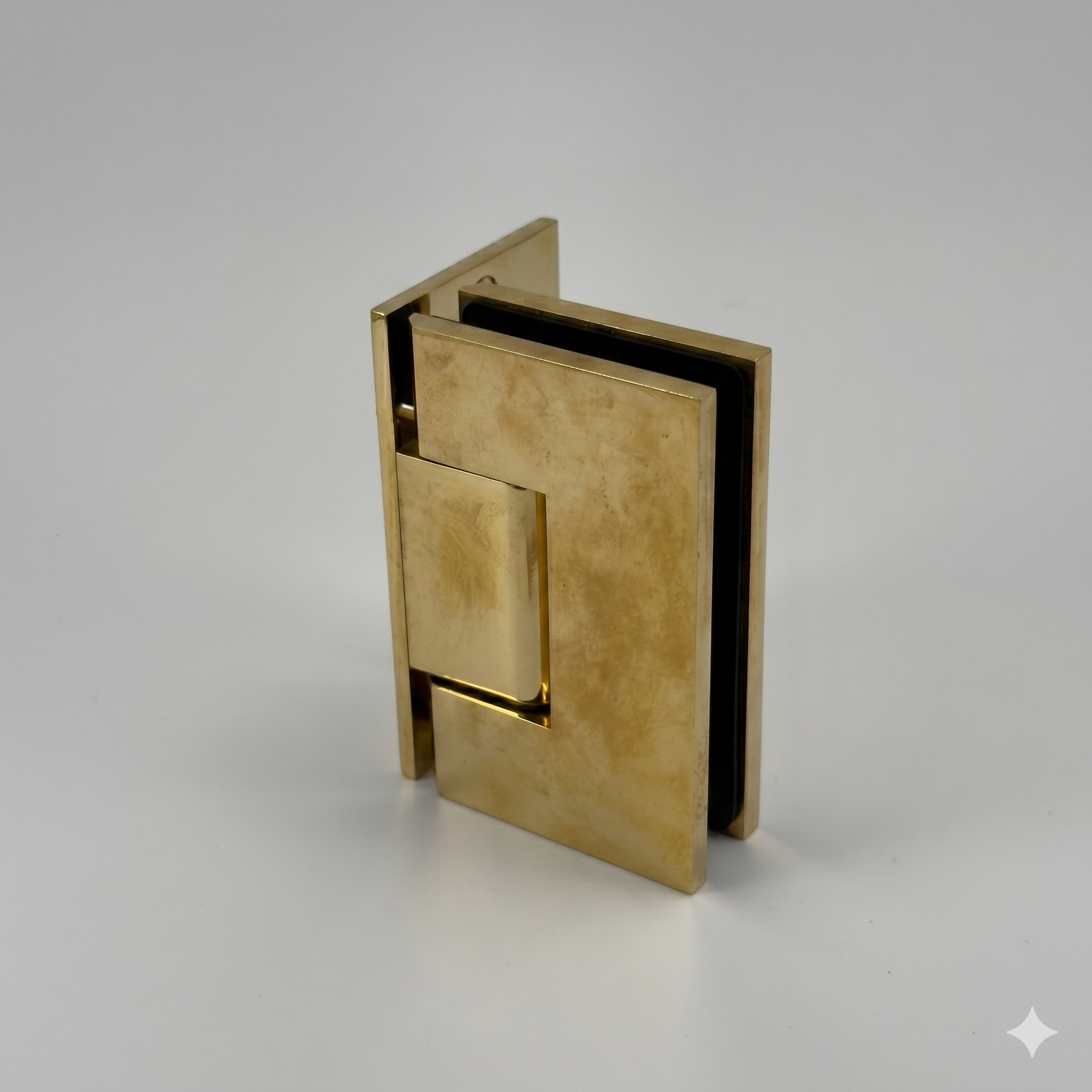 Modern/Elite 90° Glass to Wall Heavyweight Shower Hinge (MF1-L3/ES1L3)