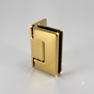 Modern Bevel Glass to Wall Heavyweight Shower Hinge (BMF1-L3)