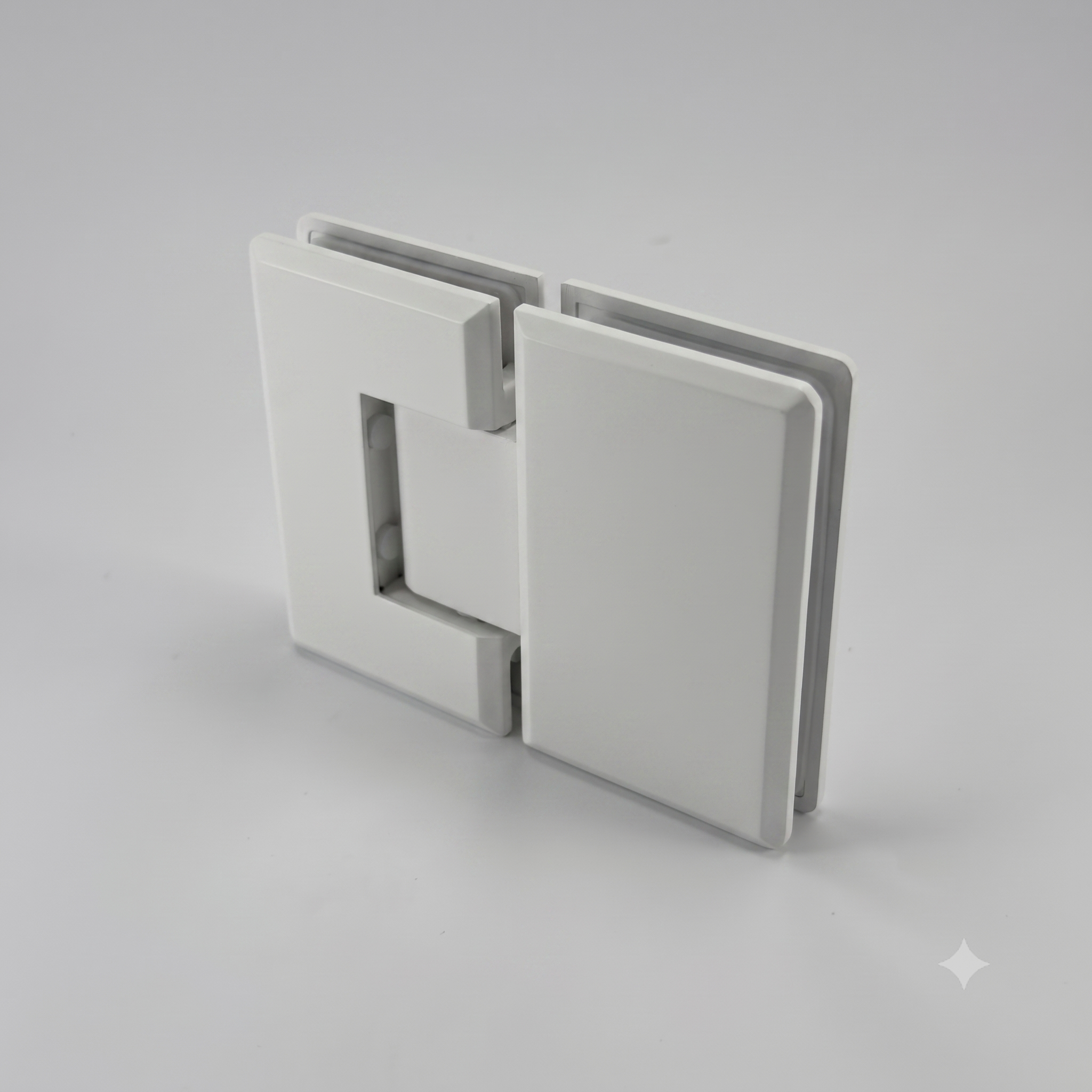 Modern Bevel 180° Glass to Glass Heavyweight Shower Hinge (BMF2)