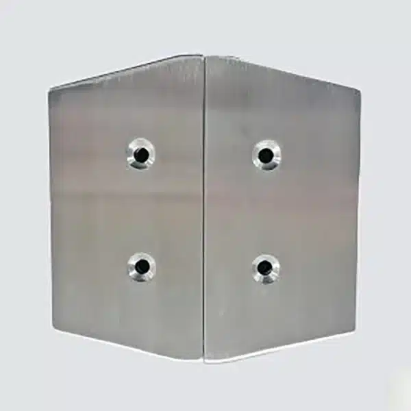Polaris 130 Adapter Plate Set to suit 155PGG Glass to Glass Hinges (130-AKGG)