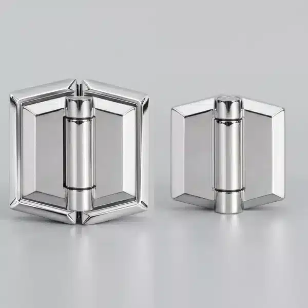 Polaris 130 Adapter Plate Set to suit 155PGG Glass to Glass Hinges (130-AKGG)